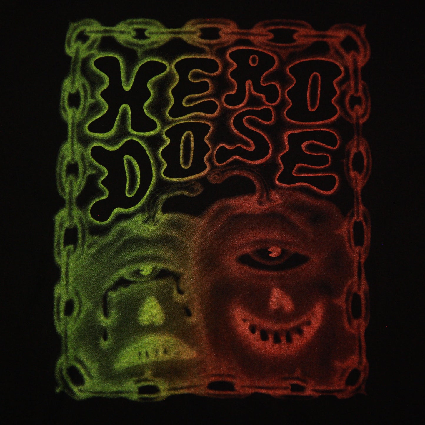 T-Shirt - "Laugh Now Cry Later" - Creme / Black / Multicolor