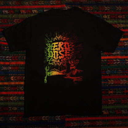 T-Shirt - "Chileman Sunshine" - Creme / Black / Multicolor