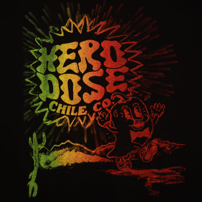 T-Shirt - "Chileman Sunshine" - Creme / Black / Multicolor