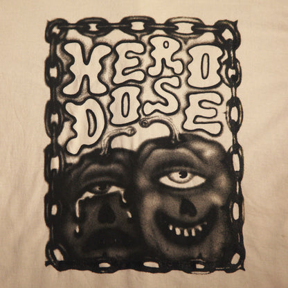 T-Shirt - Front Only Print - Creme