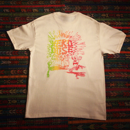T-Shirt - "Chileman Sunshine" - Creme / Black / Multicolor